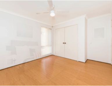 before virtual staging