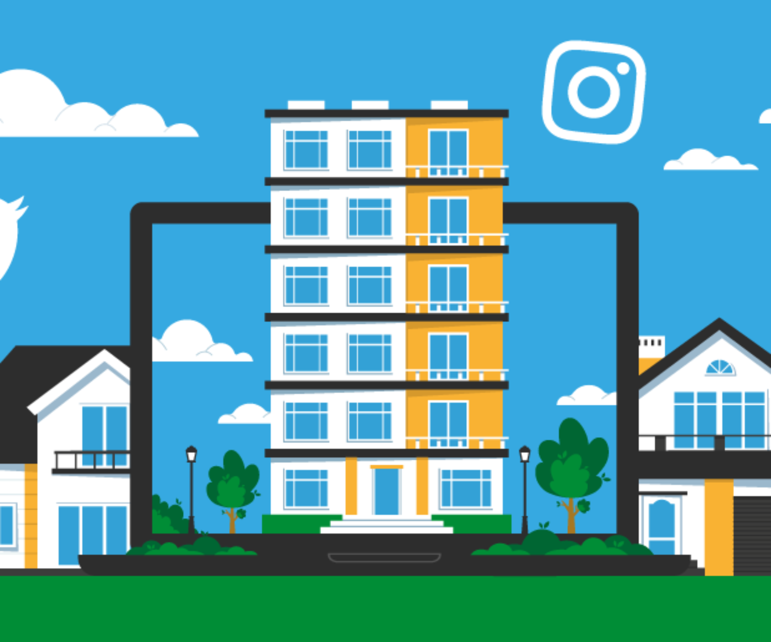 using social media in real estate