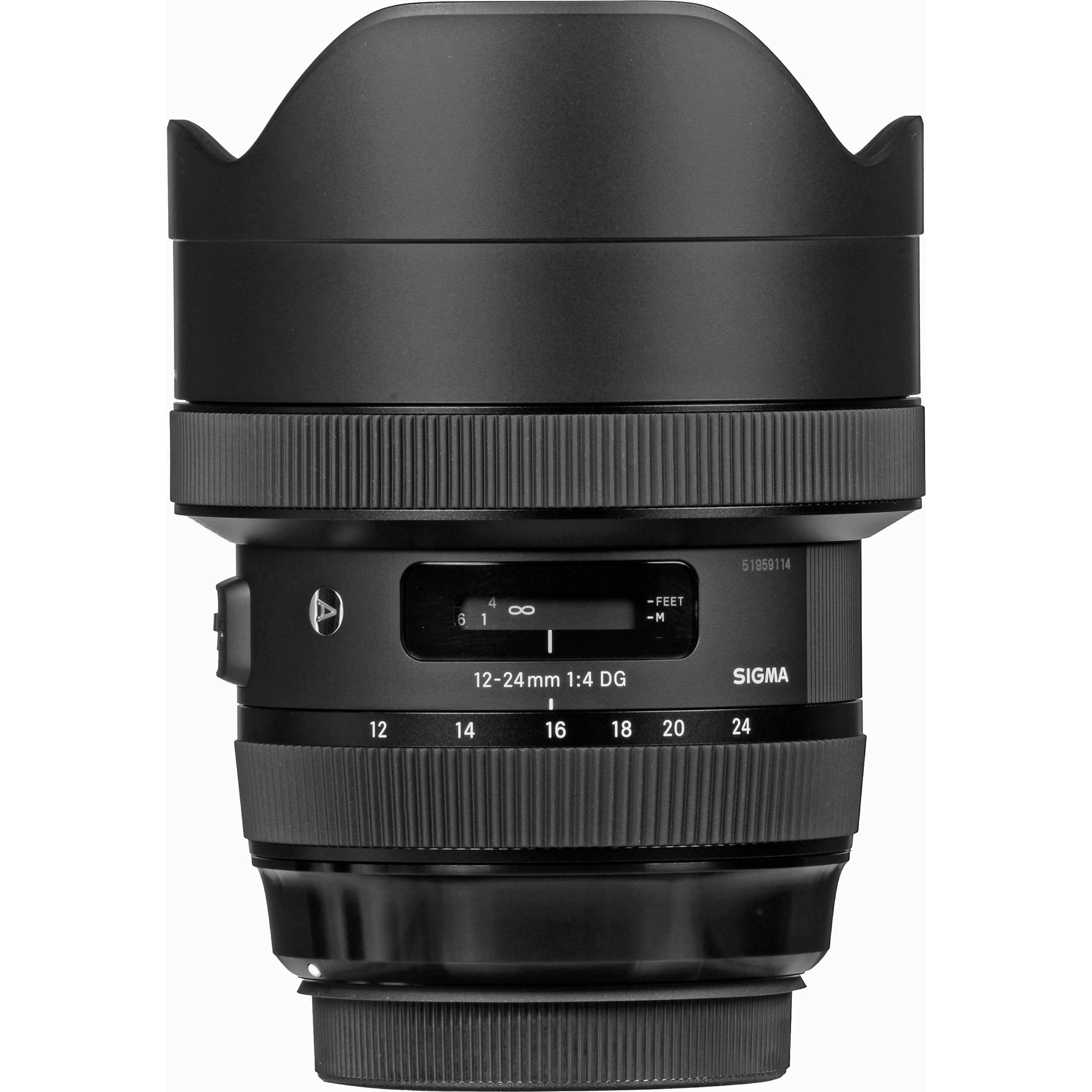 Sigma 12-24mm f/4 DG HSM Art real estate camera lens